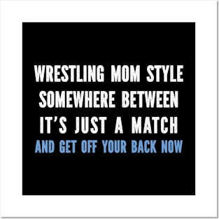 Wrestling mom Posters and Art